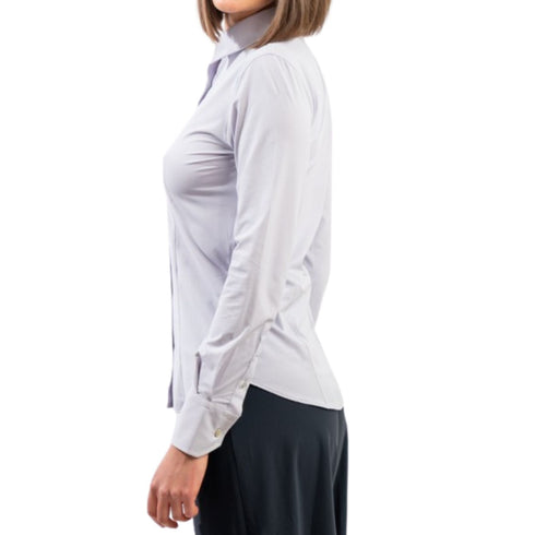 Camicia Donna slim traspirante Lilla RRD- Francavilla Moda